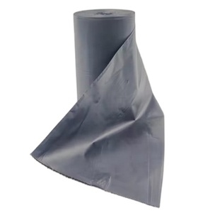 Sacs poubelles noirs biodégradables en rouleau géant personnalisés en LDPE noir de 55 gallons pour fabricants - Product Image 2