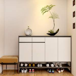 Meuble à chaussures rectangulaire en aluminium composite, type sur pied, étanche, pour usage domestique et extérieur - Product Image 1