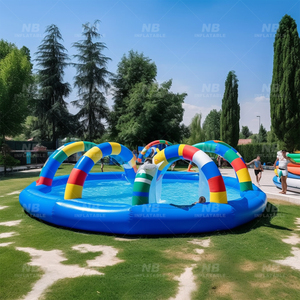 NB-WTP001 Hot Sale Kids Summer Water Party Pool Ring <b>Inflatable</b> Play Center Garden Kiddie <b>Inflatable</b> Swimming Pool <b>Inflatable</b> - Product Image 2