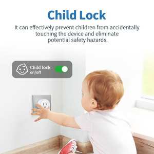 Google Home Tuya Smart Life App Télécommande vocale 10A 120V 1200W Moniteur d'énergie électrique US Wifi Prise de courant intelligente - Product Image 2