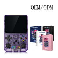 Consola de Juegos Portátil R36S con Sistema Linux EE, 64 GB, 20000 Juegos, Reproductor de Juegos Retro Clásico para PSP