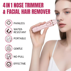 ชุดเครื่องโกนขนไฟฟ้า<span class=keywords><strong>แบบ</strong></span>พกพาสำหรับผู้หญิง ใช้กับเครื่องถอนขนได้ ใช้พลังงานจากแบตเตอรี่ ใช้งานง่ายด้วย<span class=keywords><strong>ภาษา</strong></span>อังกฤษ - Product Image 4