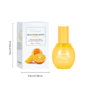 Siero Illuminante Naturale Disaar con Vitamina C ed E per il Viso, Riduce i Segni dell'<span class=keywords><strong>Acne</strong></span>, Leviga e Illumina la Pelle, Siero Viso alla Frutta in Formato Convenienza - Product Image 6