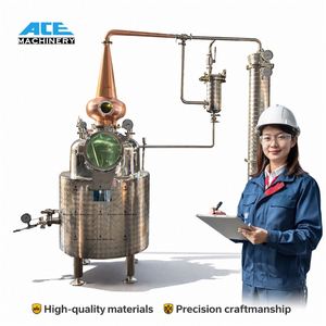 ระบบหม้อทองแดงแบบดั้งเดิมของเอซ สำหรับการผลิตเหล้ามูนไชน์ จิน และวิสกี้ - Product Image 6
