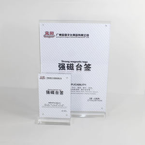 8x10 6x8 4x6 дюймов A4 A5 A6 Подарочная фоторамка прозрачные двухсторонние Акриловые Магнитные фотографии фоторамки с основанием - Product Image 2