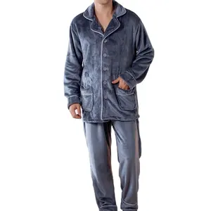 Зимняя Толстая Пижама Kurta, оптовая продажа, Модальная Пижама для мужчин, мужская одежда для сна