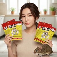 Répulsif Souris Écologique Renforcé avec Plaque Adhésive pour le Contrôle des Souris en Intérieur