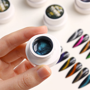 AILANUO Esmalte de Uñas en Gel UV Magnético 9D de 12 Colores con Acabado Brillante, Fórmula Vegana No Tóxica para Salones de Uñas Profesionales - Product Image 1
