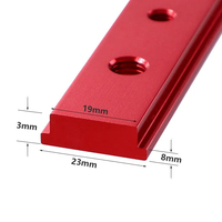 Scie circulaire de Table tige d'onglet tige de jauge coulissante fente en t rail d'onglet t fente de fixation de vis en alliage d'aluminium pour l'usinage du bois bricolage