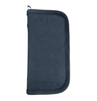 Étui de transport léger et recyclable en toile balistique 1680D avec logo personnalisé, coque rigide en polyester, fermeture éclair pour outils de serrurerie et clés