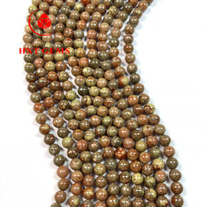 Cuentas redondas <span class=keywords><strong>Jaspe</strong></span> natural <span class=keywords><strong>de</strong></span> <span class=keywords><strong>otoño</strong></span> Cuentas al por mayor 8mm - Product Image 6