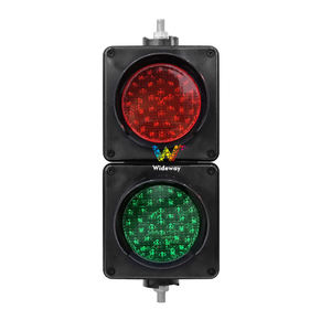 Nouveau produit 4 pouces aire de jeux parc d'attractions école de conduite enfants Smart Intelligent Toy Mini 100mm LED feu de signalisation à vendre - Product Image 1
