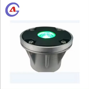 Lumière de piste d'atterrissage LED verte et blanche pour aéroport, alimentée par énergie solaire, IP68, en alliage d'aluminium, PVC, PU, clignotante et réfléchissante - Product Image 1