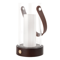 Lampe de chevet LED en bois faite à la main, lumière douce et chaude, lampe de table en bois naturel pour la chambre des enfants, décoration de chambre, cadeau