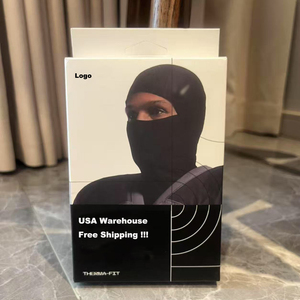 Dikirim Dari AS--Masker Ski Desainer Pro Hyper Hangat untuk Sepak Bola, Bersepeda, Bernapas, Masker Ski Penutup Wajah Penuh Balaclava dengan Kotak Logo - Product Image 2
