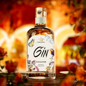 Botella de vidrio de licor de <span class=keywords><strong>ginebra</strong></span> de vodka helado transparente vendedor caliente - Product Image 4