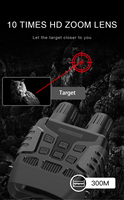 NV3180 lunettes de vision nocturne tactiques thermiques jumelles de vision nocturne gen 2 pour la chasse caméra vidéo HD