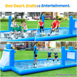 Juego <span class=keywords><strong>de</strong></span> deporte inflable Voleibol <span class=keywords><strong>de</strong></span> agua inflable azul Campo <span class=keywords><strong>de</strong></span> red <span class=keywords><strong>de</strong></span> PVC Campo <span class=keywords><strong>de</strong></span> fútbol Campo <span class=keywords><strong>de</strong></span> cancha <span class=keywords><strong>de</strong></span> fútbol inflable - Product Image 6
