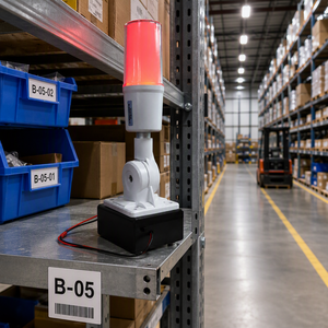 868Mhz Wireless PTL Lighting Aisle Sorting Gateway Controlled Indicator <strong>Warehousing</strong> Picking Markers Tunnel Light - Product Image 3