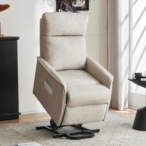 Sillón Eléctrico Moderno con Elevación, Reposacabezas Extensible, Soporte Lumbar, Mueble para el Hogar, Sillón <span class=keywords><strong>de</strong></span> Masaje, Sofá para Sala <span class=keywords><strong>de</strong></span> Estar - Product Image 1