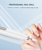 Vente en gros de perceuse à ongles électrique puissante 20000 tr/min, perceuse à ongles professionnelle de haute qualité, portable