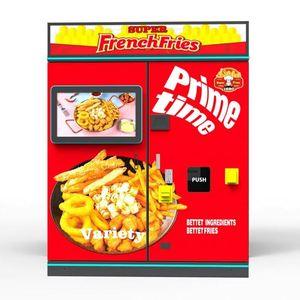 Ninix Party French Fries Pizza Chicken Hot Food Vending Machine Touch Screen AC 110/220V 1 Year Warranty - Product Image 3