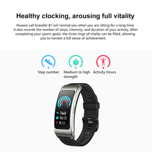 <span class=keywords><strong>Talk</strong></span> <span class=keywords><strong>Band</strong></span> B7 Smartwatch Heart Rate máu Oxy sức khỏe giám sát AMOLED Màn hình Tai nghe vòng đeo tay thông minh - Product Image 4