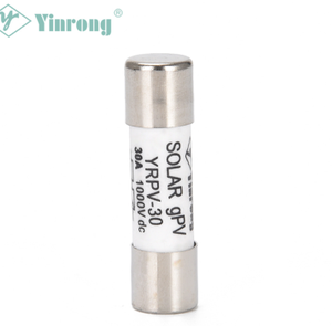 Yinrong 3-30A DC 1000V 1500V שמש PV קרמיקה צינור 10*38mm פתיל ופלסטיק בעל פתיל עם UL תעודה - Product Image 3
