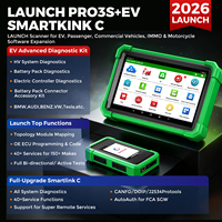 Herramienta de Diagnóstico para Vehículos de Nueva Energía LAUNCH X431 PRO3S+ EV 2026, Sistema Completo, con Programación J2534 y Prueba de Baterías