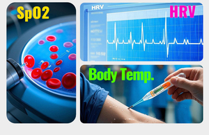 Anéis De Saúde <span class=keywords><strong>Monitor</strong></span> Do Sono Rastreador De Fitness Anillo Inteligente Freqüência Cardíaca Oxigênio No Sangue Pressão Arterial IP68 Smart Finger Ring - Product Image 4