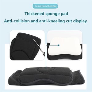 Genouillères de sport respirantes pour l'entraînement, avec éponge épaissie, support de genou pour la danse, protection élastique pour les genoux - Product Image 6