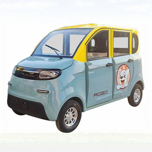 Mini Coche Eléctrico <span class=keywords><strong>de</strong></span> Carrocería Abierta <span class=keywords><strong>de</strong></span> Cuatro Ruedas 60v Vehículo Tipo <span class=keywords><strong>Triciclo</strong></span> para Transporte <span class=keywords><strong>de</strong></span> Pasajeros - Product Image 1