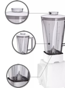 Pot de mixeur en plastique sans BPA de 1,0 L, carafe de jus, remplacement pour les pièces de mixeur LM242 <span class=keywords><strong>Moulinex</strong></span> pour les mixeurs et les centrifugeuses - Product Image 2