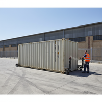 Roulettes de levage électriques pour conteneurs logistiques et d'entreposage ; Roues motrices amovibles ; Roues de manutention pour conteneurs de 20 pieds