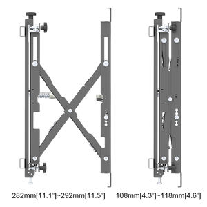 مخفي دفع الفيديو جدار جبل VESA * من 30 بوصة <span class=keywords><strong>40</strong></span> بوصة قوس التلفزيون - Product Image 2