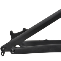 Cadre Dengfu E82 cadre de vélo électrique en fibre de carbone à suspension complète pour moteur Bafang M510 M560 cadre de vélo de montagne électrique