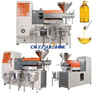 Nueva maquinaria comercial de extracción de aceite de tornillo inteligente totalmente automática para extraer aceite de semillas de sésamo, girasol y pimienta - Product Image 1