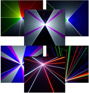 Proyector láser para fiesta, dispositivo de iluminación de escenario, club nocturno, club nocturno, dj, 6W, 30kpps, venta al por mayor de fábrica - Product Image 4