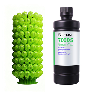 <span class=keywords><strong>Resina</strong></span> de impresión <span class=keywords><strong>3D</strong></span> de alta precisión IF700DS Fotopolímero verde LCD/DLP Impresora <span class=keywords><strong>3D</strong></span> Fundición de joyería Aspecto líquido 100% Pureza MOQ - Product Image 1