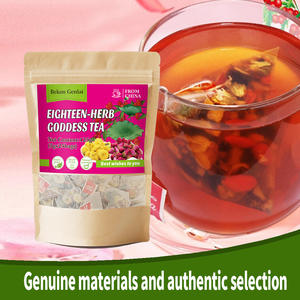 Té Herbal <span class=keywords><strong>de</strong></span> Dieciocho Hierbas Goddess, 5g x 25 Bolsitas Piramidales, Favorece la Vitalidad y la Piel Radiante, Impulsa el Bienestar Diario <span class=keywords><strong>de</strong></span> la <span class=keywords><strong>Mujer</strong></span>, Venta al por Mayor - Product Image 4