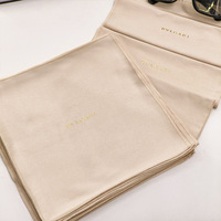 Gafas de material de microfibra suave de alta gama, marca de gafas con borde de bloqueo dorado, color beige, lentes de tela