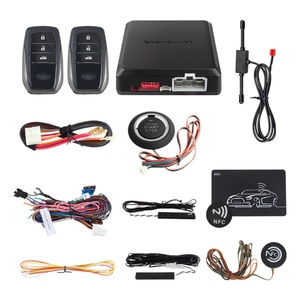 EASYGUARD PKE Keyless Entry <b>Car</b> Alarm Auto Start <b>Push</b> Start Button NFC Smartphone App Entry Toyota Style Keys - Product Image 2