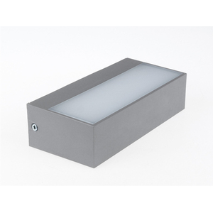 V-TAC VT-8056 9W SMD LED lampada da parete IP65 impermeabile up & Light per giardino esterno in alluminio 4000K Base PC colore bianco caldo - Product Image 6
