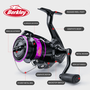 Berklie LR 800-4000 corps ultraléger bobine en aluminium moulinet de pêche en <span class=keywords><strong>eau</strong></span> salée matériel de pêche faux appât - Product Image 2