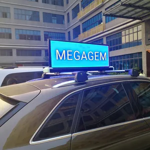 Taxi Car Roof P2.5 High Brightness Double Face Led Display Sign Screens