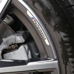 Autocollants de moyeu de roue de voiture Performance M pour <span class=keywords><strong>BMW</strong></span> <span class=keywords><strong>E46</strong></span> E90 E60 F30 F10 E39 E36 F20 E87 E92 G30 X5 E70 G20 E30 E91 - Product Image 4