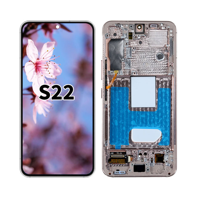 Wholesale Phone Lcd Replacement for samsung S22 Lcd Screen for samsung S22 Plus Oled Display for samsung S22 Display with Frame