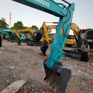 เครื่องขุดไฮดรอลิกตีนตะขาบขนาดเล็ก SWE60E ใช้ sunward 6ton คุณสมบัติน้ำหนักในการดำเนินงานเครื่องยนต์ปั๊มเครื่องยนต์แกนเกียร์มอเตอร์ - Product Image 4