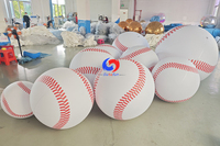 Incroyable sport thème fête événements anniversaire célébration toile de fond décoration ballons baseball gonflable
