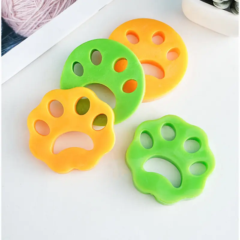 Eco Friendly Pet Product Portable Reusable Pet Hair Remover for Laundry Silicone Hair Remover for Dog and Cat